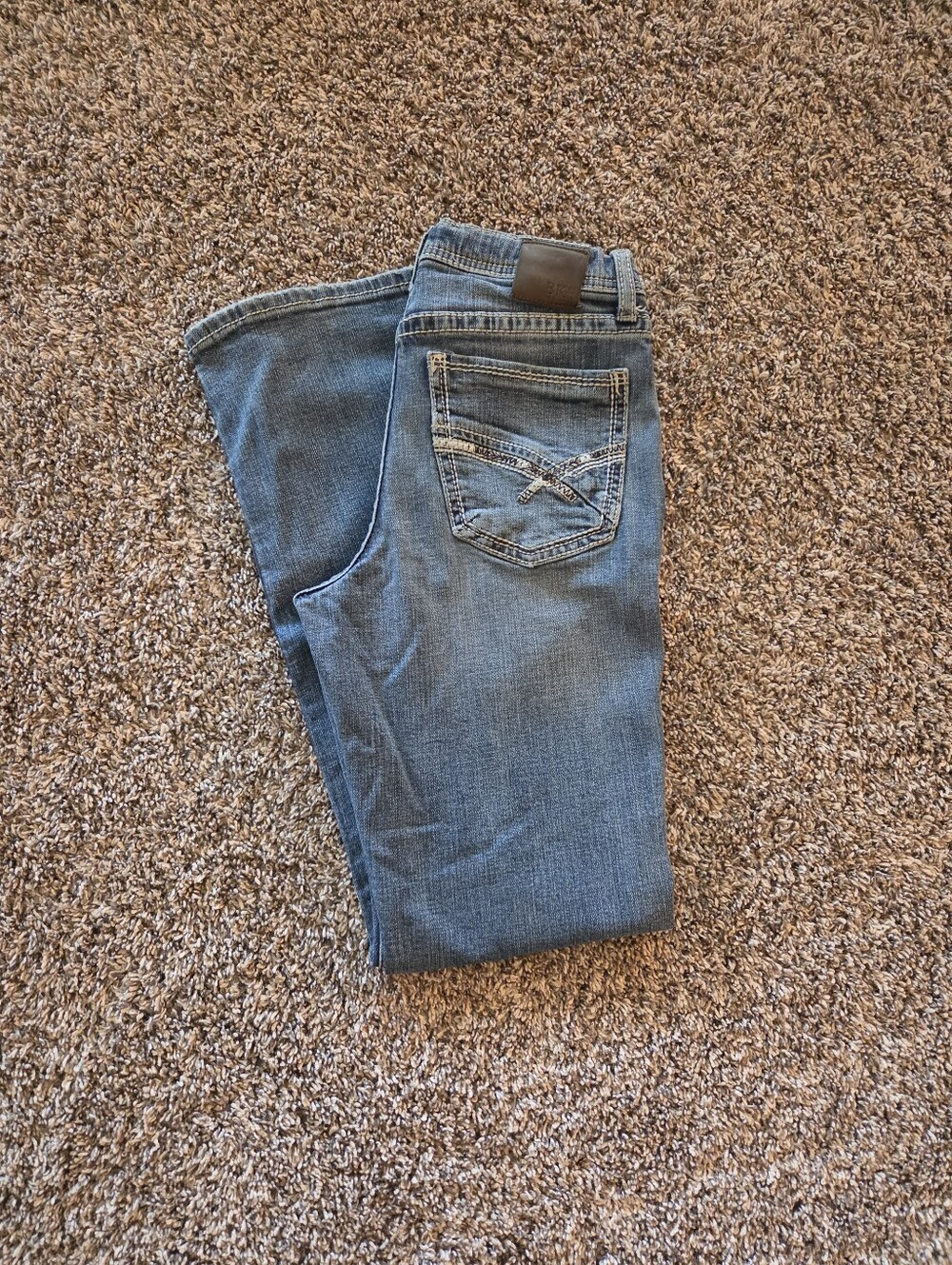 Boys BKE Conner Straight Jeans 16